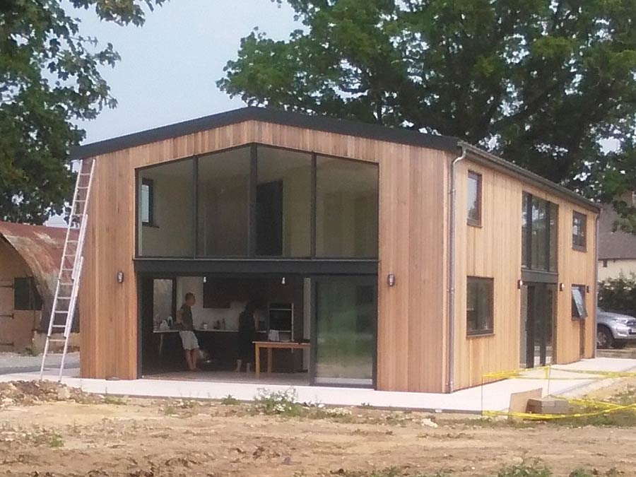Converted Modern Barn in Suffolk